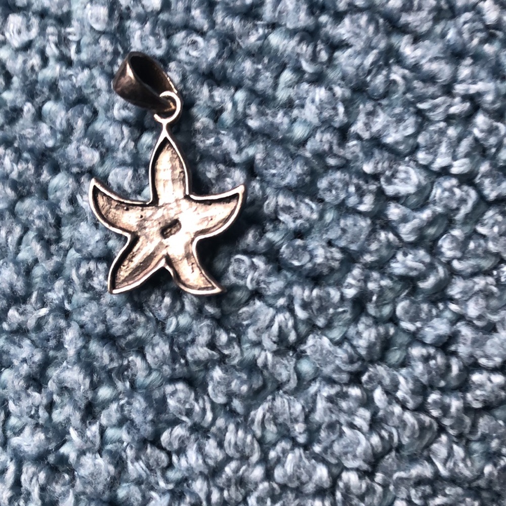 ✨Starfish pendant, Abalone & Silver - Picture 4 of 4